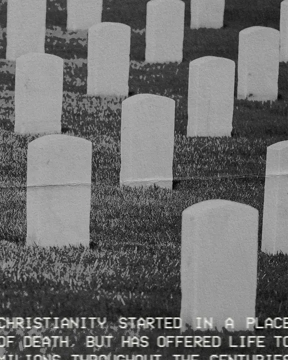 It Started In A Cemetery: social post · blank