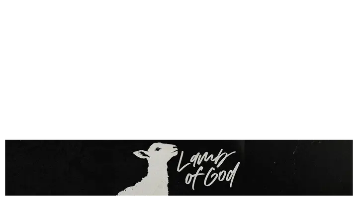 Lamb of God: lower third