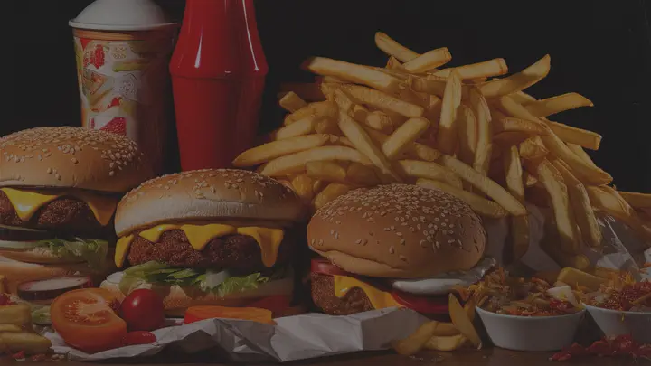Middle School Fast Food Frenzy: 4K slide · blank