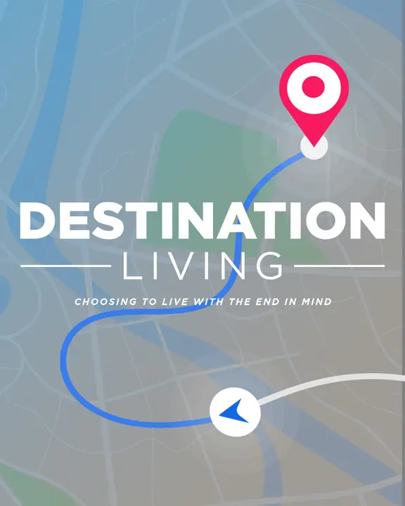Destination Living: social post