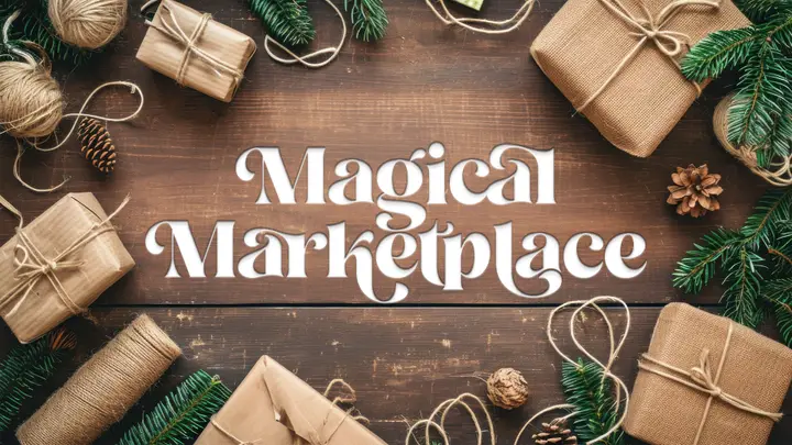 Magical Marketplace: 4K slide