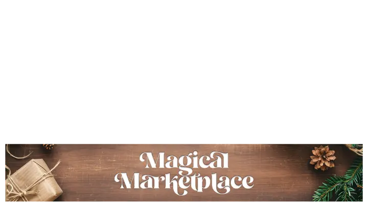 Magical Marketplace: lower third