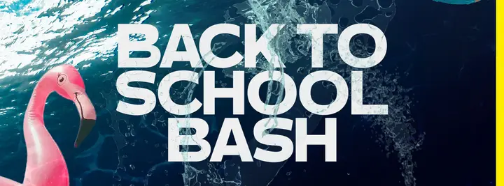Back To School Bash: facebook cover