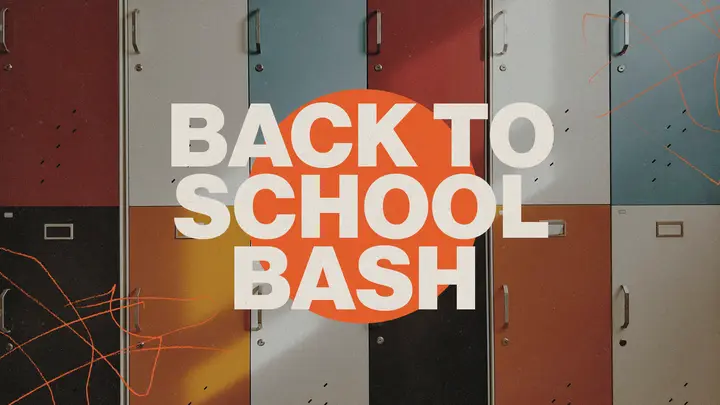 Back To School Bash: HD slide