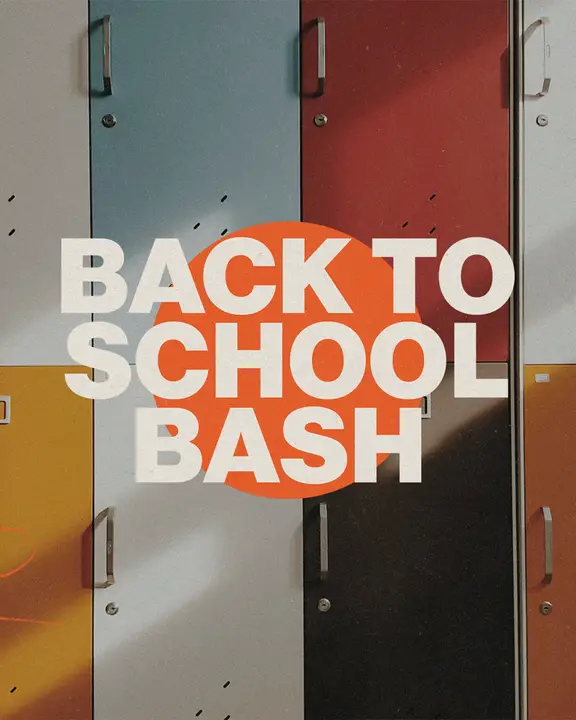 Back To School Bash: social post