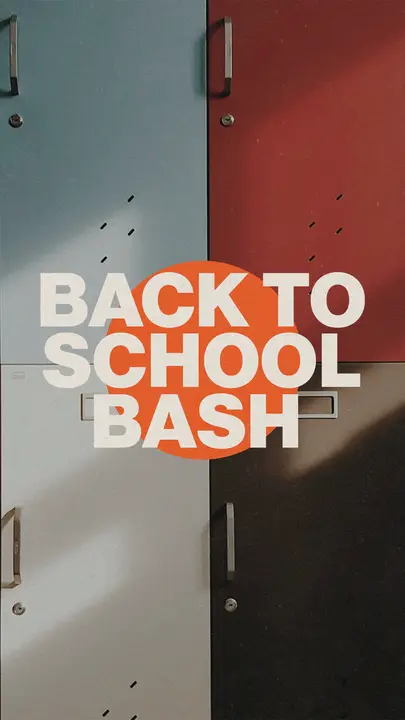 Back To School Bash: story