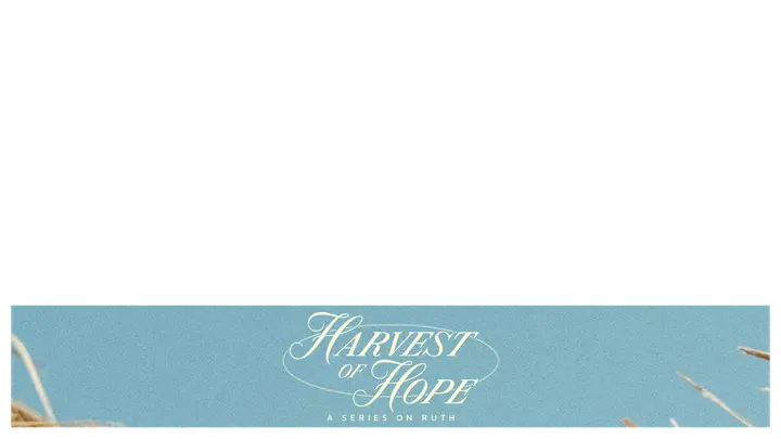 Harvest of Hope: lower third