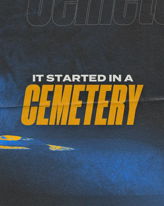 It Started In A Cemetery: social post