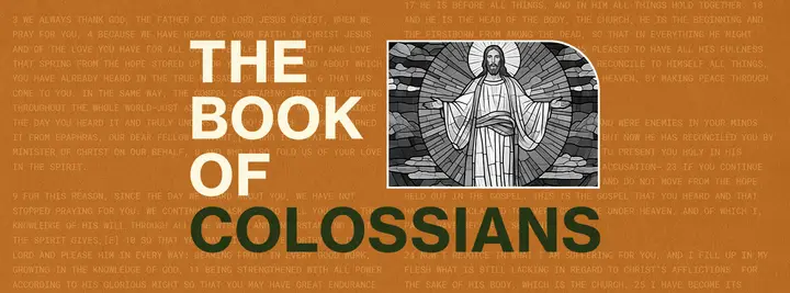 The Book Of Colossians: facebook cover