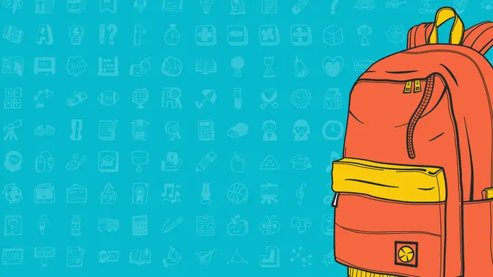 Backpack To School: HD slide · blank