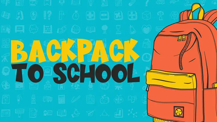 Backpack To School: HD slide