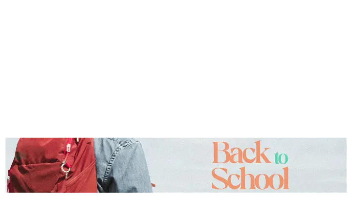 Back To School: lower third
