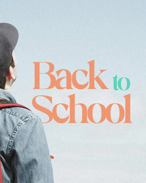 Back To School: social post