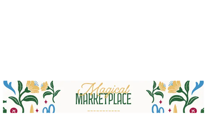 Magical Marketplace: lower third