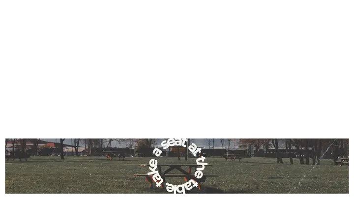 Take a Seat at the Table: lower third