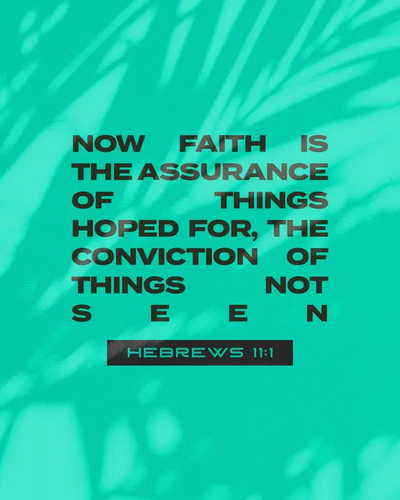 Assurance of Things Hoped For: social post
