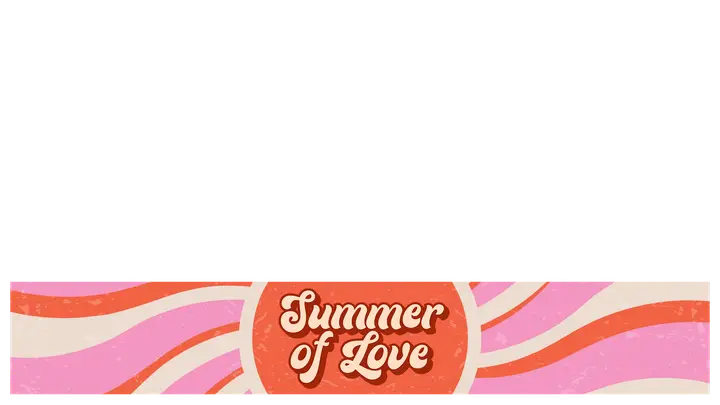 Summer of Love: lower third
