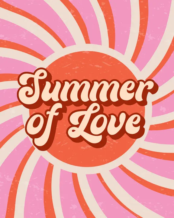 Summer of Love: social post