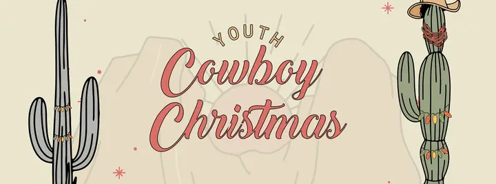 Youth Cowboy Christmas: facebook cover