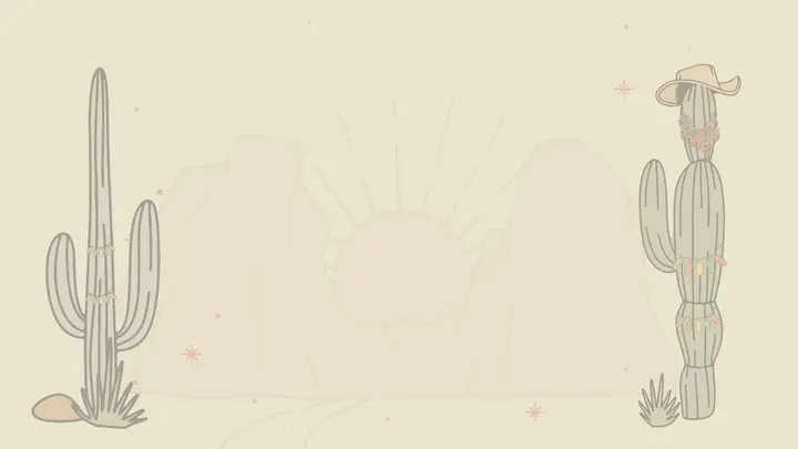 Youth Cowboy Christmas: notes slide