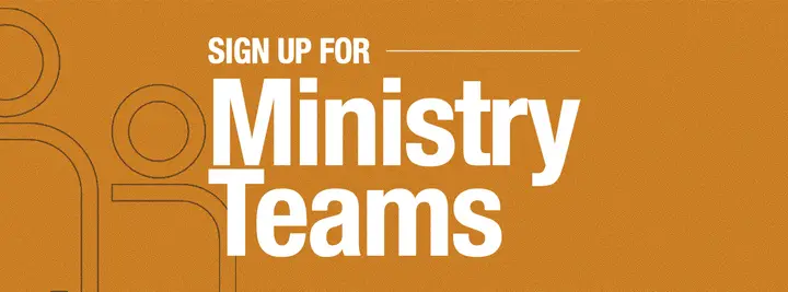 Sign Up For Ministry Teams: facebook cover