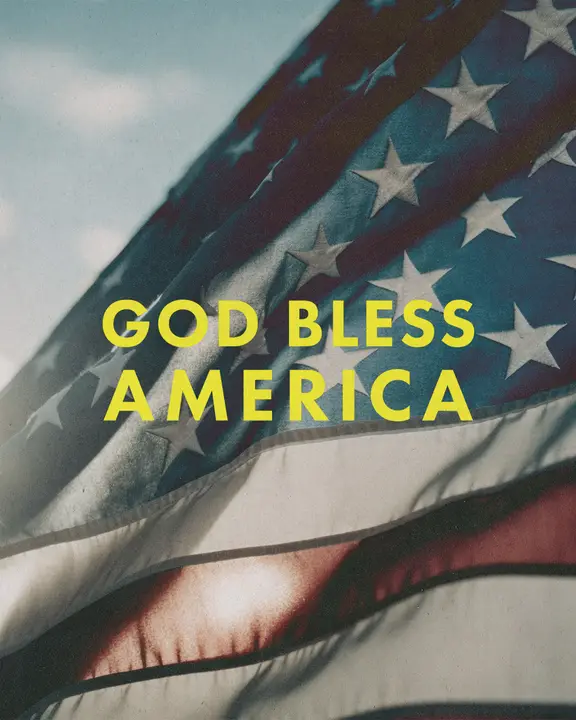God Bless America: social post