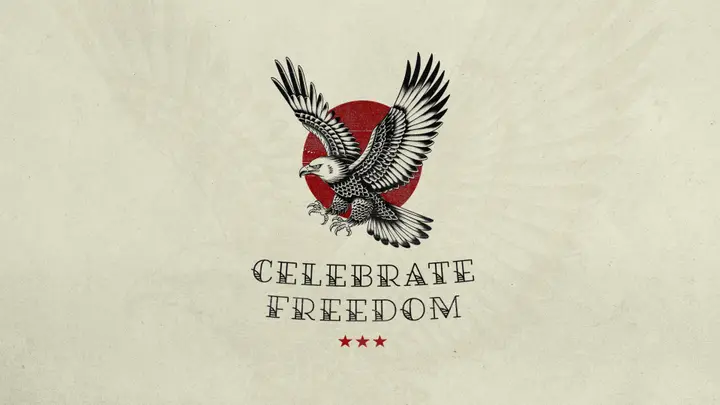Celebrate Freedom: 4K slide