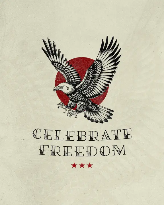 Celebrate Freedom: social post