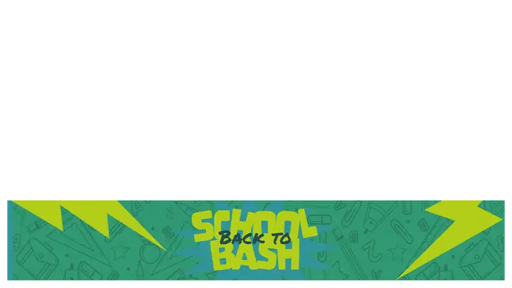 Back To School Bash: lower third