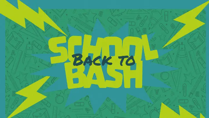 Back To School Bash: HD slide