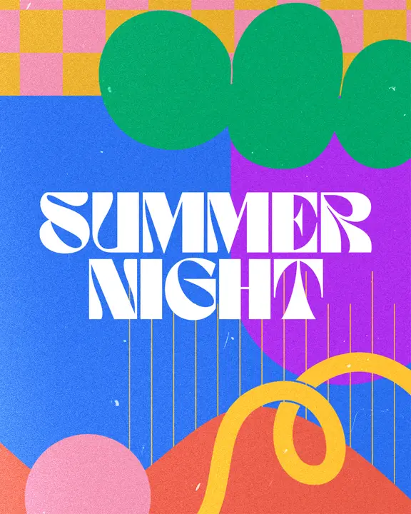 Summer Night: social post