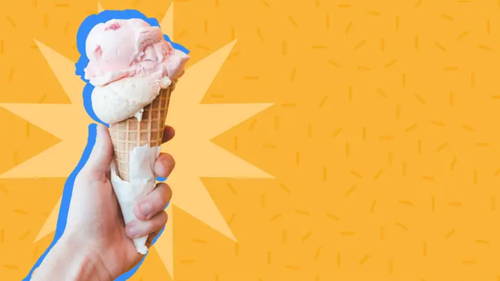 Ice Cream Sundae Sunday: 4K slide · blank