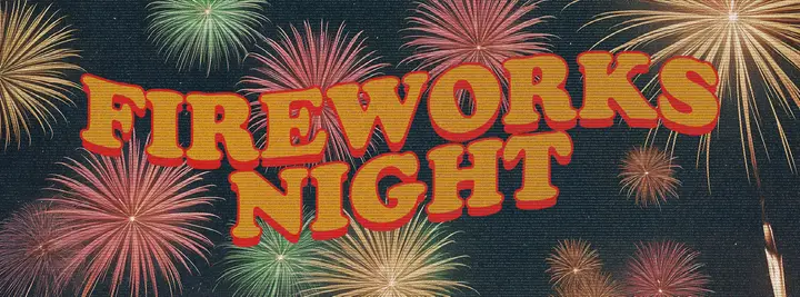 Fireworks Night: facebook cover