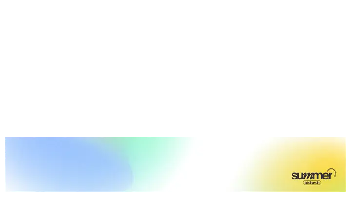 Gradient Summer Collection: lower third 2
