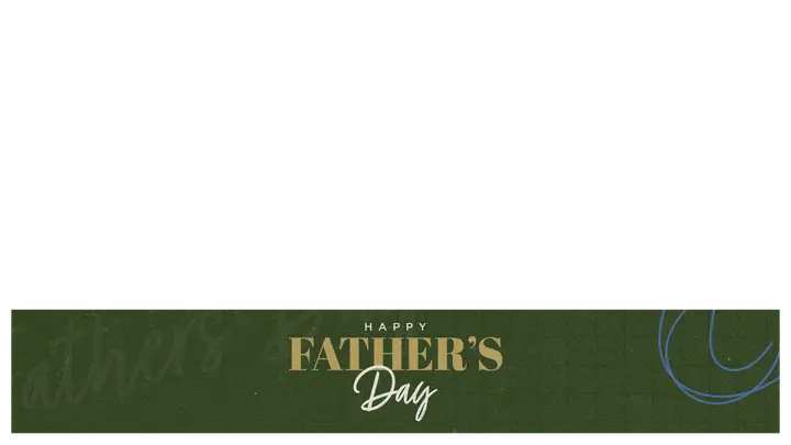 Happy Father’s Day: lower third