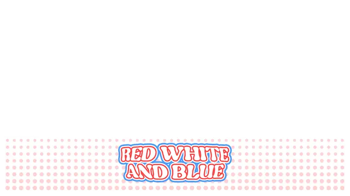 Red, White And Blue: lower third