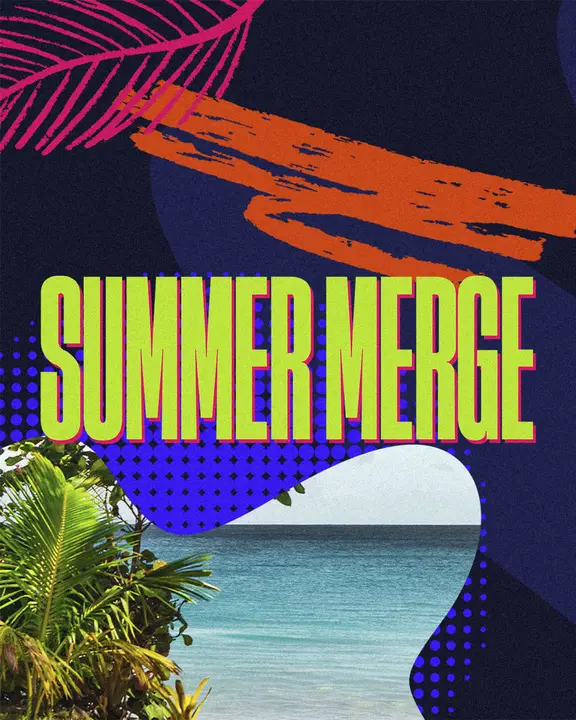 Summer Merge: social post