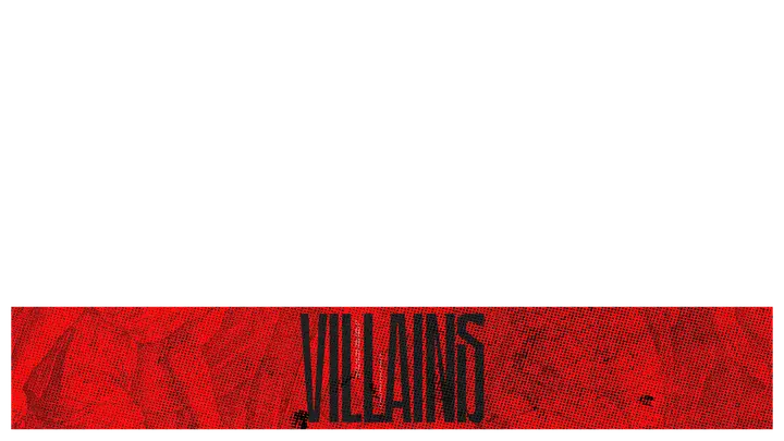 Villains: lower third