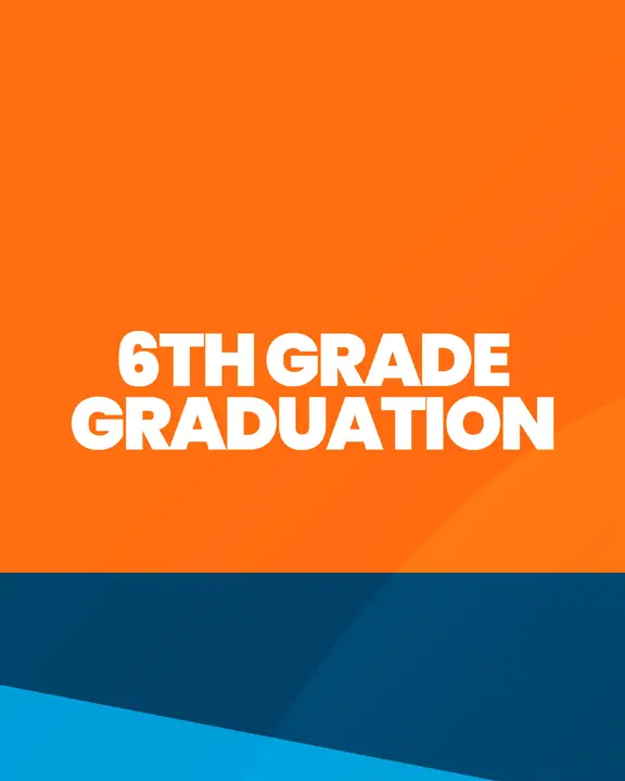 6th Grade Graduation: social post