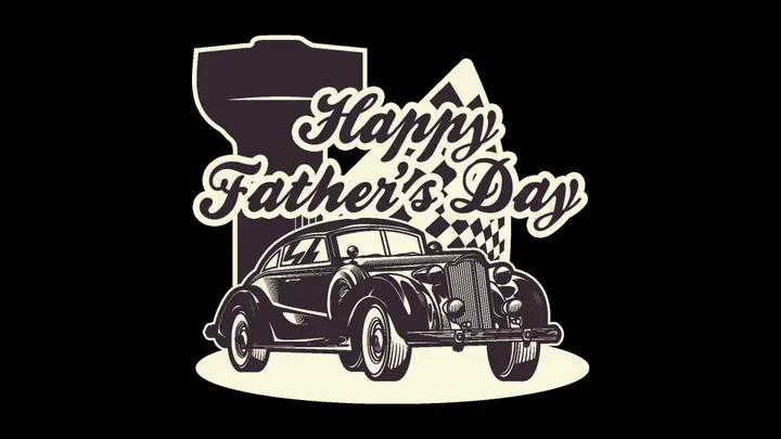 Happy Father’s Day: 4K slide