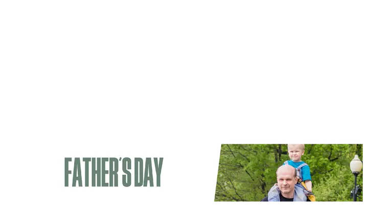 Father’s Day: lower third