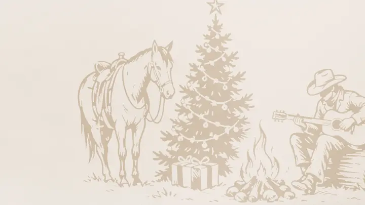Merry Christmas Y'all: blank background