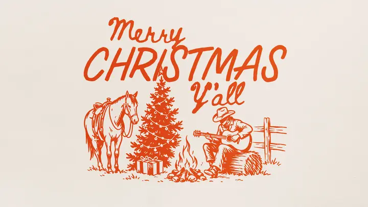 Merry Christmas Y'all: HD slide