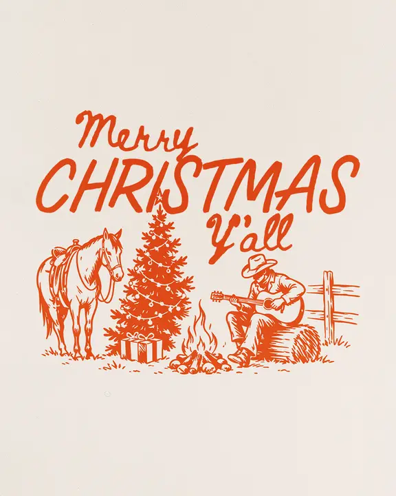 Merry Christmas Y'all: social post