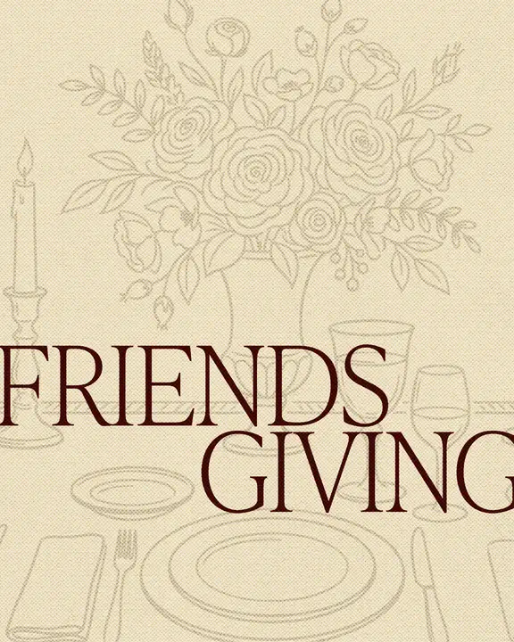Friendsgiving: social post