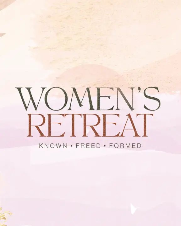 Women's Retreat: social post