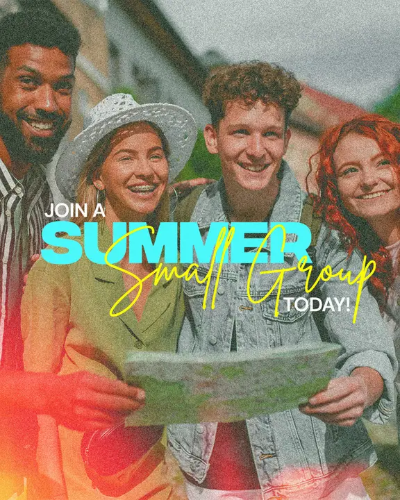 Join A Summer Small Group Today: social post