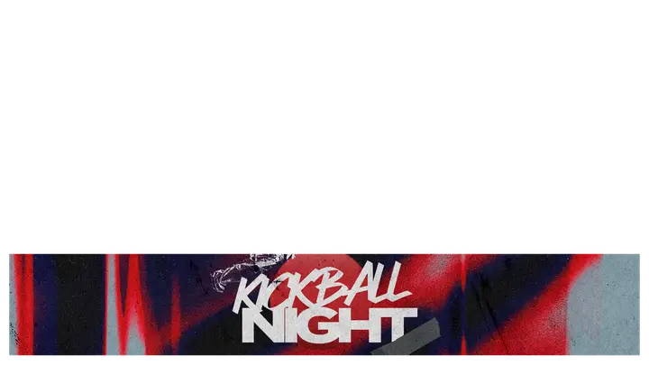 Kickball Night: lower third