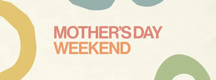 Mother’s Day Weekend: facebook cover