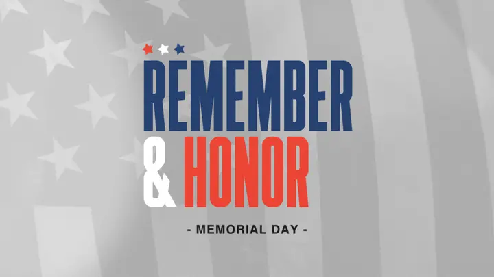 Remember & Honor: 4K slide